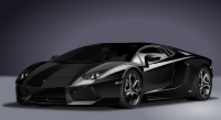 Sports Car - Lamborghini Black