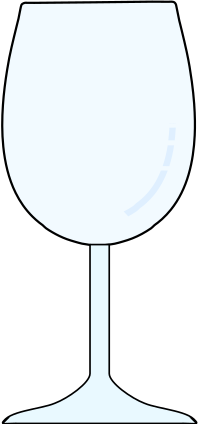 empty wine glass 