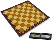 Chess Board and Chess Clock