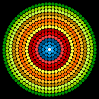 Dot Mandala - Rainbow Colorful