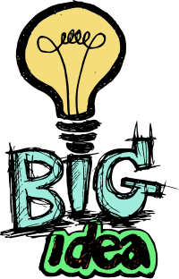 Big Idea Lightbulb - Colour Remix