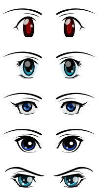 Eyes Manga Anime - 2