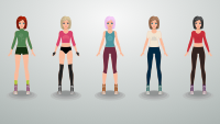 Sports Outfits - Clothing for Female Characters