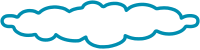 wide cloud border for text