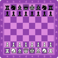 Chess 2d - Purple squares