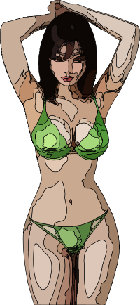 Doodle Green Bikini
