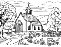 Coloring Page for Thanksgiving