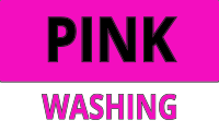 pink washing two tone poster