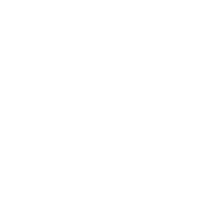 vegan v plant icon in white