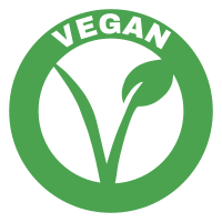 vegan text frame light green 