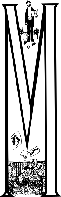 Drop Cap M