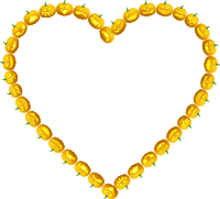 Jackolantern Heart Frame 2