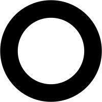 thick black round border 
