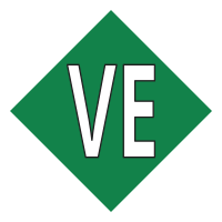 VE green diamond vegan vegetarian 