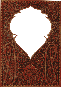 Red Decorative Frame