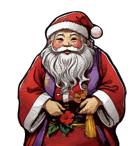 Asian Santa