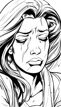 Crying woman