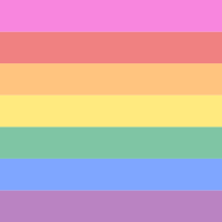 Pink LGBT gay pride flag square filter 50 percent 