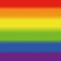 LGBT pride flag colors wavy gradient background 