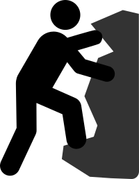 climbing alternative symbol