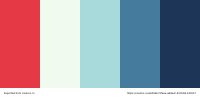Color scheme high contrast palette