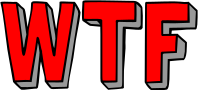 red WTF block text 