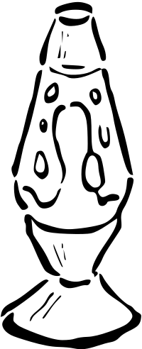 lavalamp retro icon 