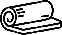 Roll of insulation icon