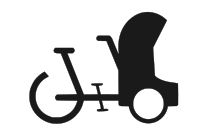 rickshaw bike
