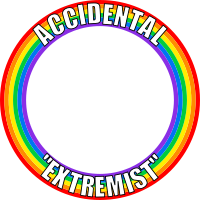 LGBT pride accidental extremist troll frame