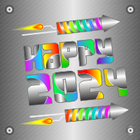 Happy 2024 Card