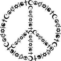 Coexist Peace Sign