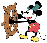 Steamboat Willie - Colored Version