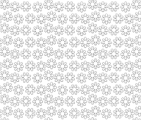 Simple flower pattern