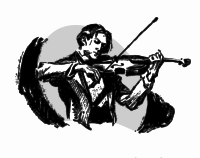 Monochrome Violinist, 1927