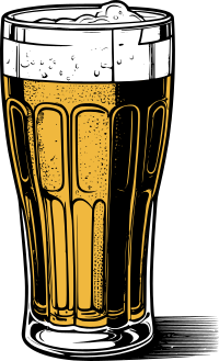 Glass of beer