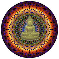 Prismatic Mandala Buddha