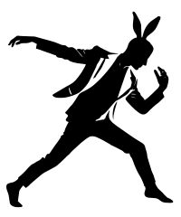 Man with Rabbit Ears