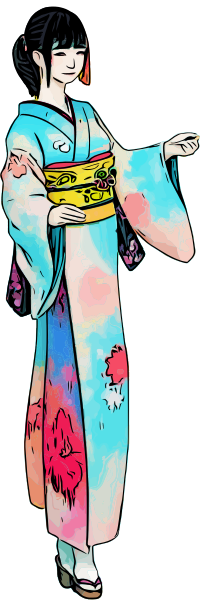 Kimono Lady