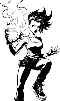 Casting fireball