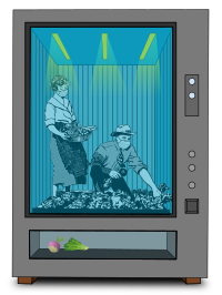 Vegetables Vending Machine