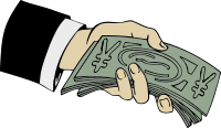 Hand Offering Money - Yen Remix