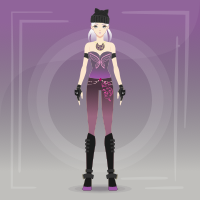 Anime Doll Girl - Outfit 3