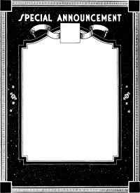 Special Announcement Frame