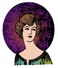Lady in a Circle