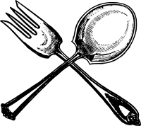 Crossed Fork and Spoon