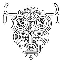 ABSTRACT BULL