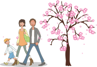 Spring Blossoms Family