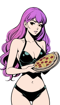 Pizza Lady - Colour Remix