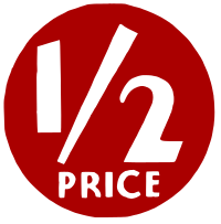 Half Price Tag